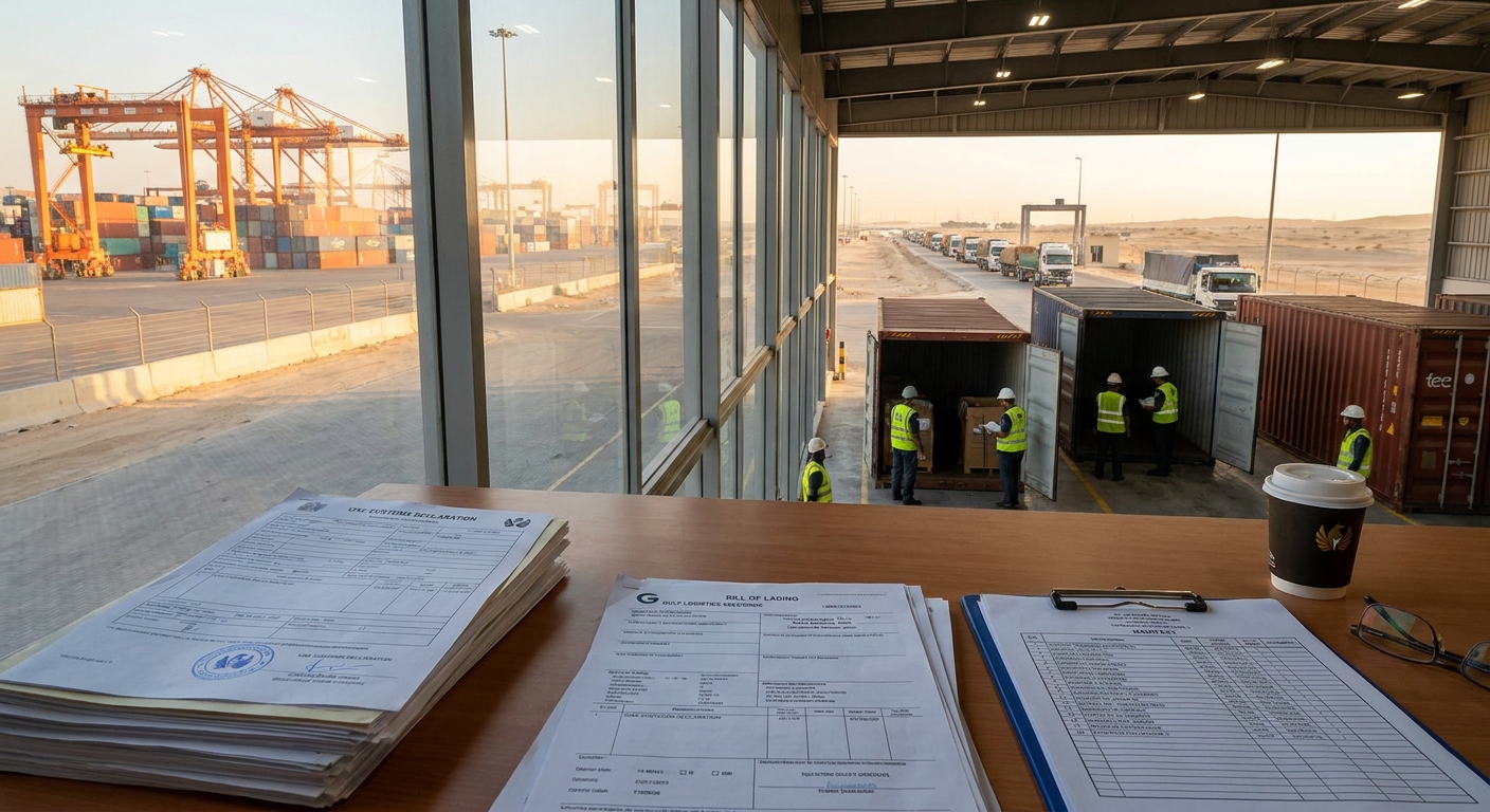 Operational documentary view of case study: eliminating a customs bottleneck with in-house manifestation in UAE logistics corridor