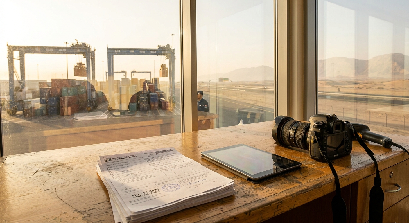 Operational documentary view of how to vet a china–uae freight forwarder before signing a contract in UAE logistics corridor